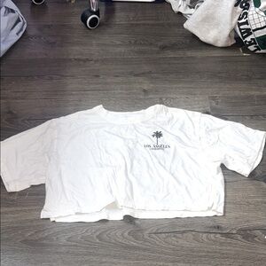 Aeropostale White Crop Top